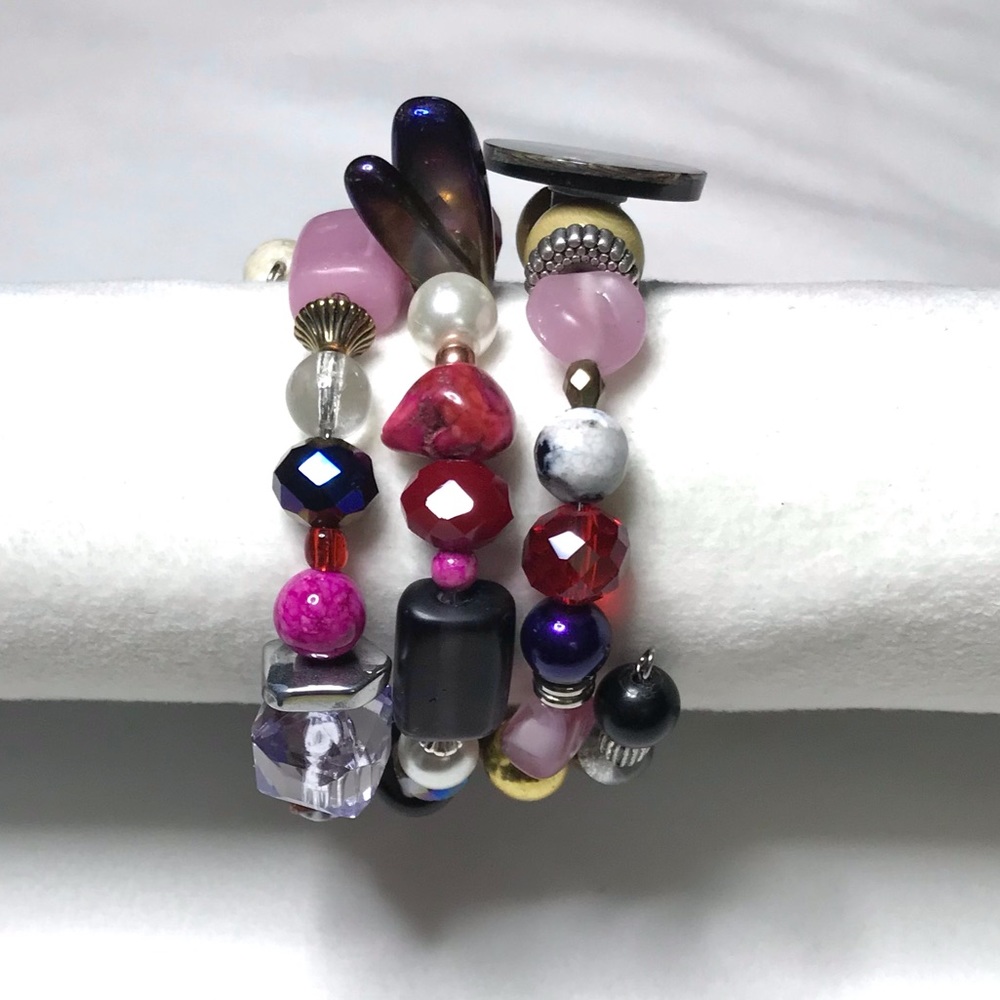 Handmade Bracelet with Vintage and Modern Elements (NB55-2H) New Without Tags - Picture 5 of 7